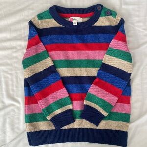 Colorful Boden sweater in size 3-4t. Like new condition.